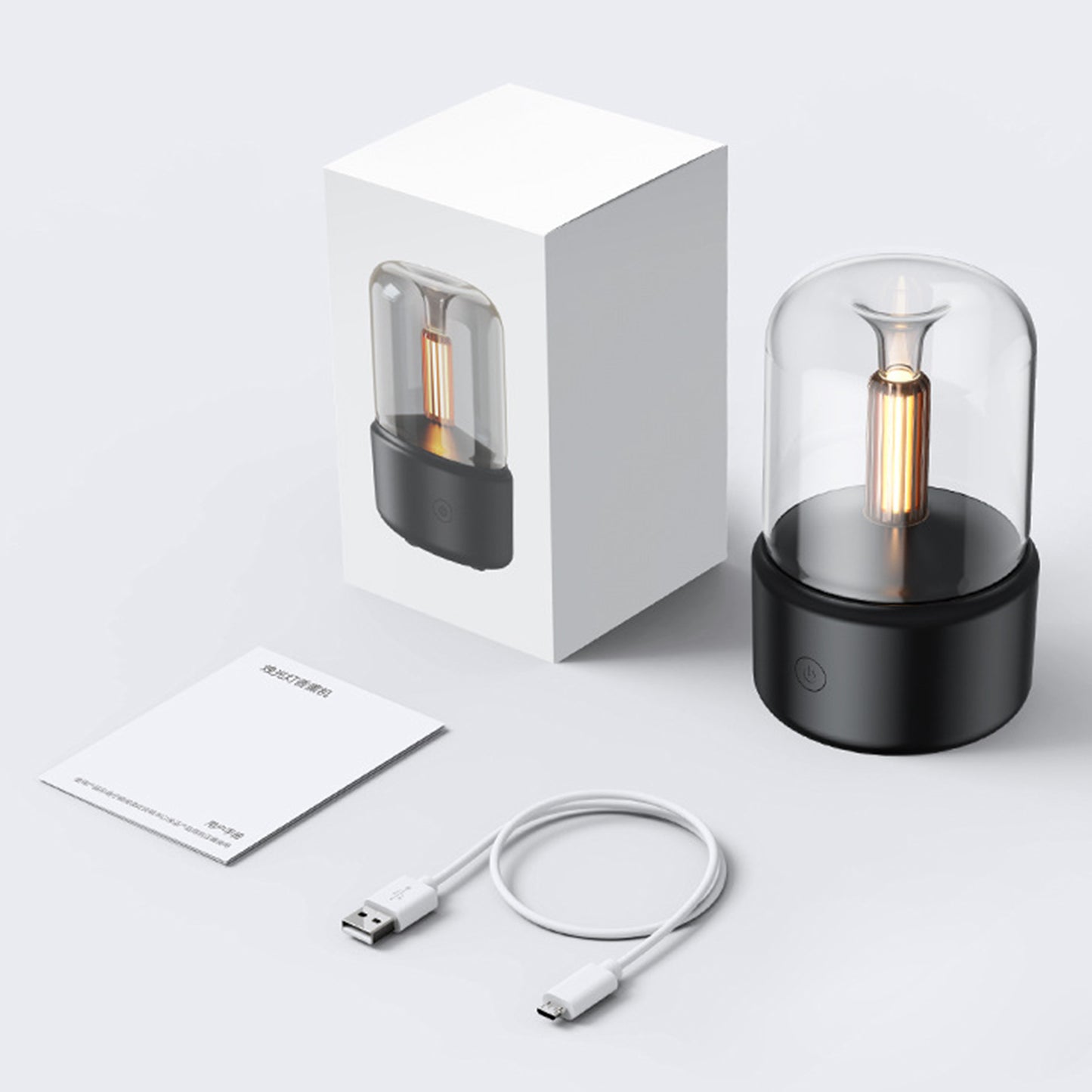 Candlelight Air Humidifier Essential Oil Aroma Diffuser