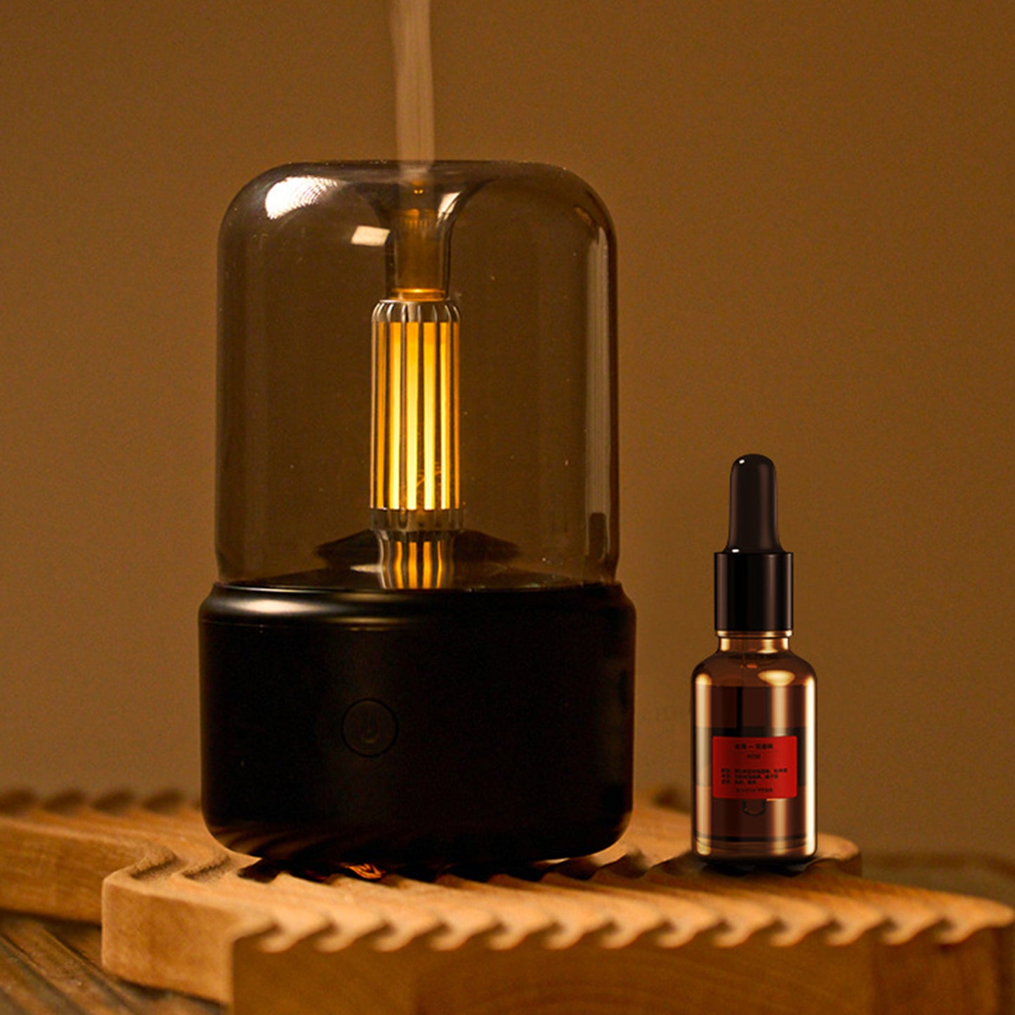 Candlelight Air Humidifier Essential Oil Aroma Diffuser