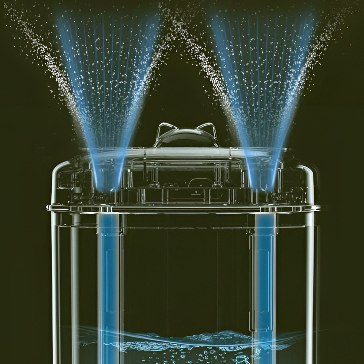 Double Spray Air Humidifier for Room