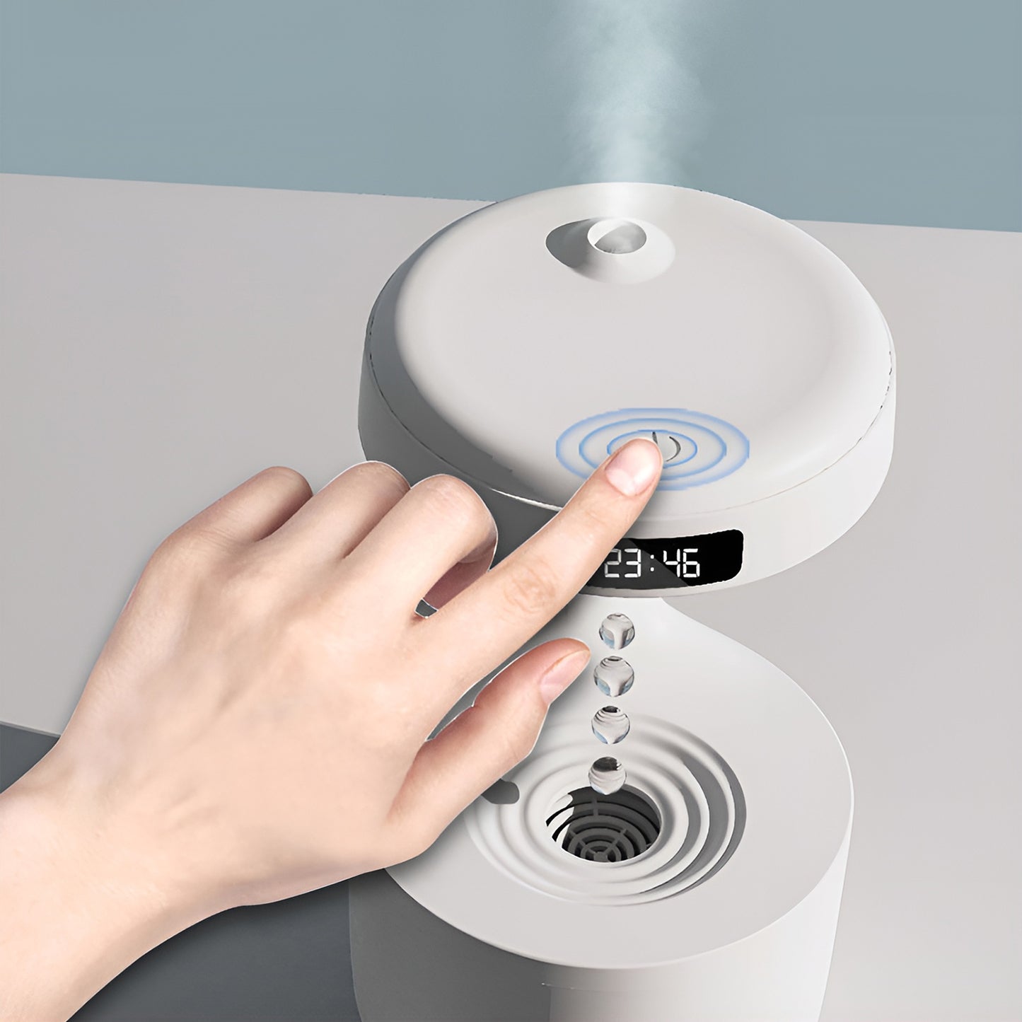 Air Humidifier Anti-Gravity Water Drop