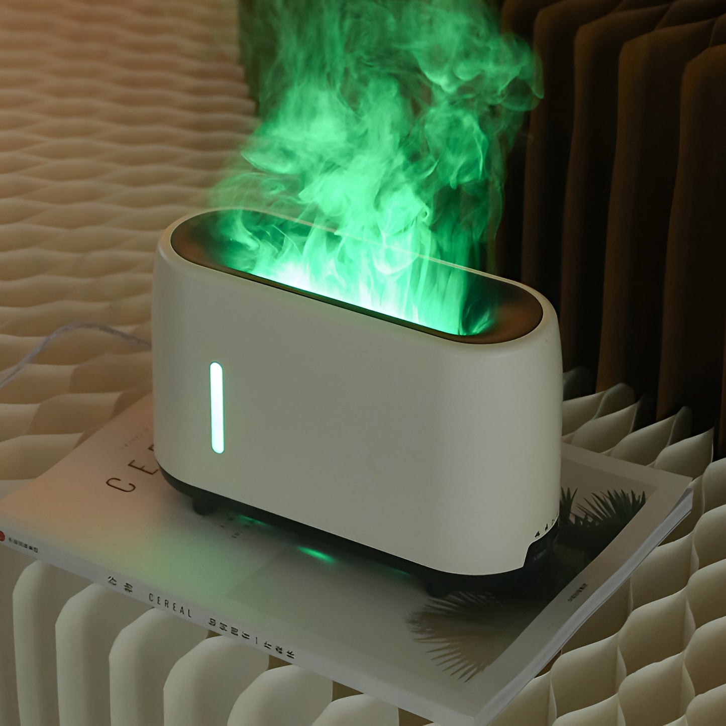 Electric Flame Air Humidifier Aroma Diffuser