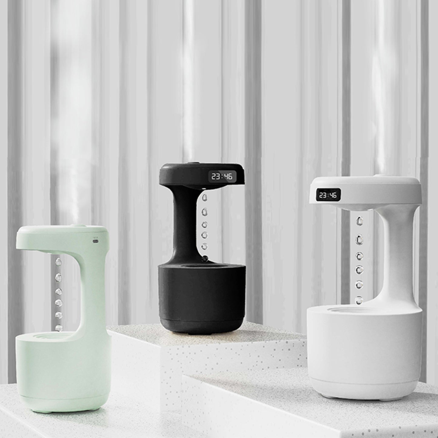 Air Humidifier Anti-Gravity Water Drop